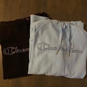 CHAMPION hoodie lot of 2